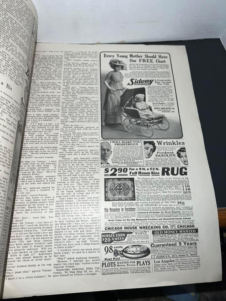 Antique 1913

Semi monthly magazine- section of the illustrated Buffalo express

Early advertising