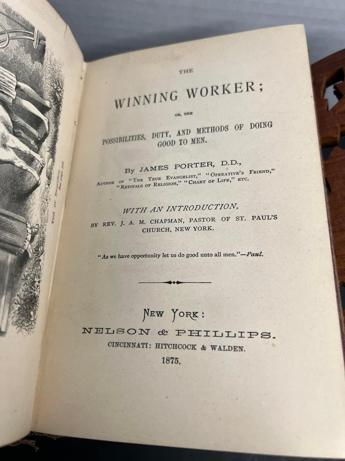 Antique Victorian 1875

The winning worker or the possibilities, duty and methods of doing good to men