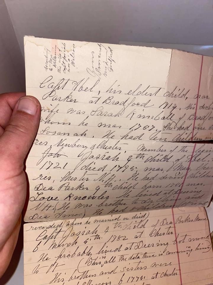 Antique nutting genealogy handwritten letters corespondent & more 1900-1930
