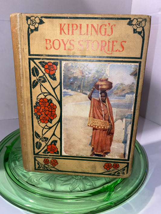 Antique kipling’s boys stories rudyard Kipling fiction 1899 Victorian