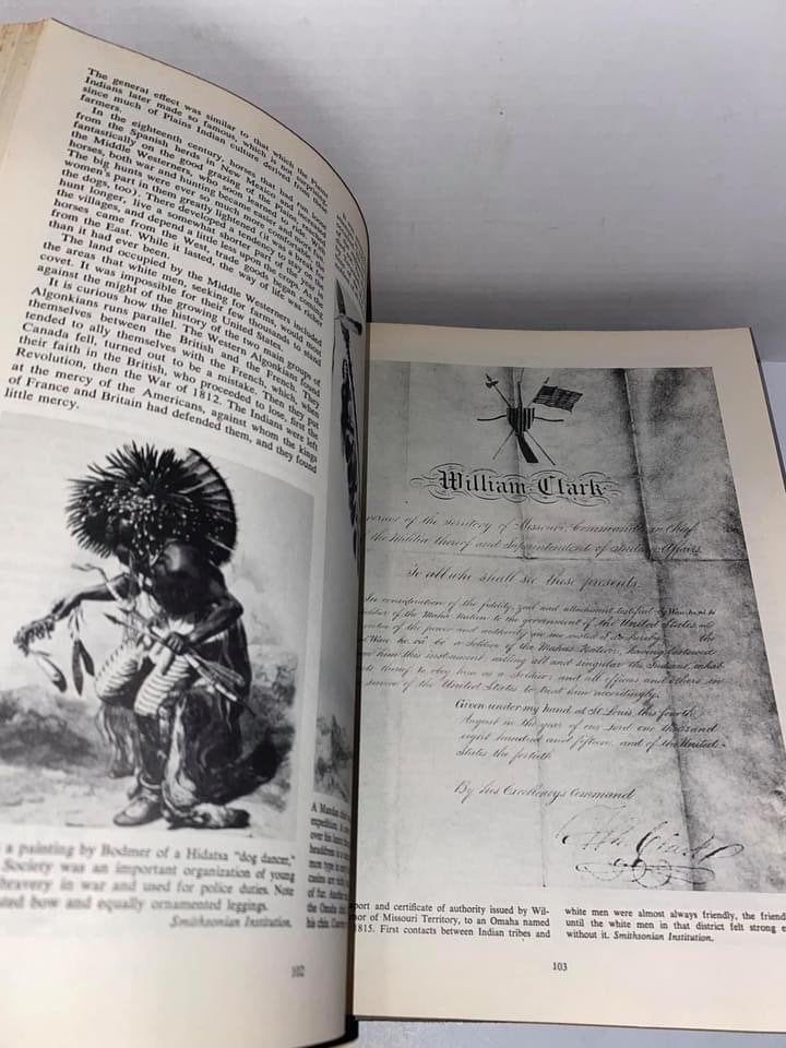 Vintage Native American A pictorial history of the American indian C 1956 Profusely illustrated