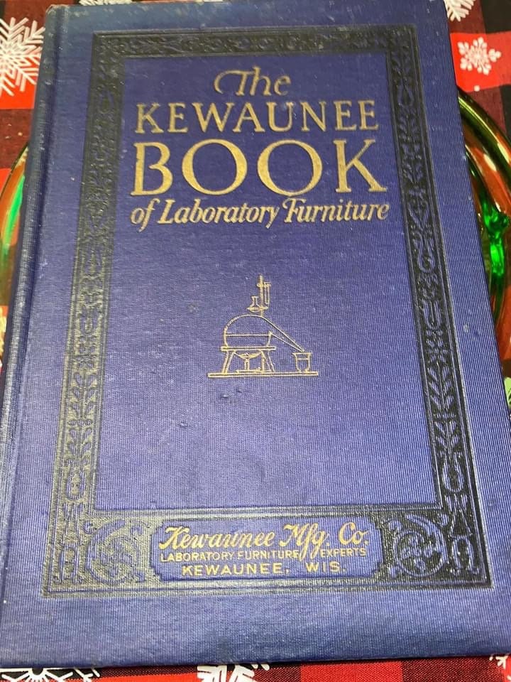 Antique catalog The kewaunee book of laboratory furniture science medical 1927 large