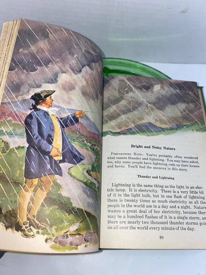 Vintage young reader book The world around us C 1941 Nice Robin Hood cover