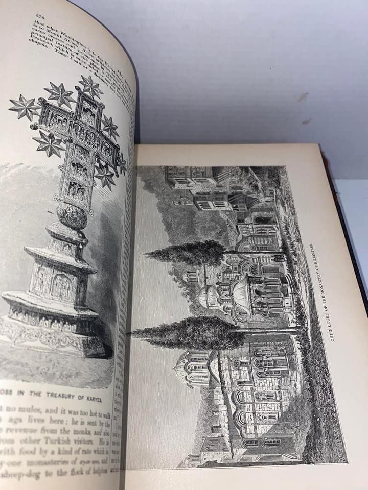 All around the world illustrated Volumes 2 & 3 Victorian history 1860-1870 engravings