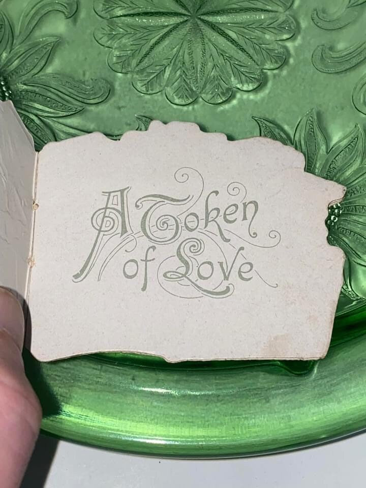 Antique Victorian A token of love Small booklet 1890s