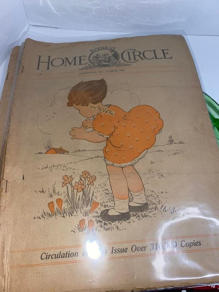 Antique Art Deco era 1925 home circle magazine Louisville Kentucky 12 full issues