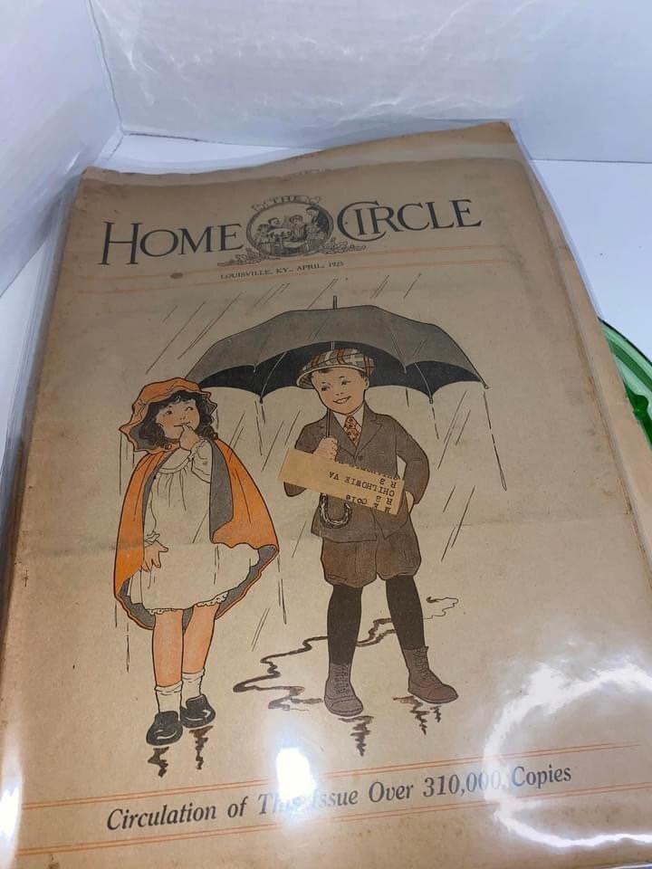 Antique Art Deco era 1925 home circle magazine Louisville Kentucky 12 full issues