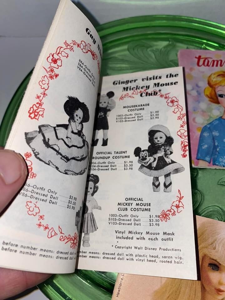 vintage doll catalogs Tammy , ideal , Ginger Barbie 1969 vintage toys
