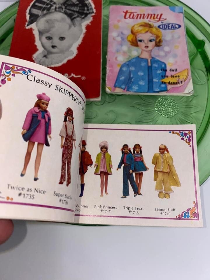 vintage doll catalogs Tammy , ideal , Ginger Barbie 1969 vintage toys