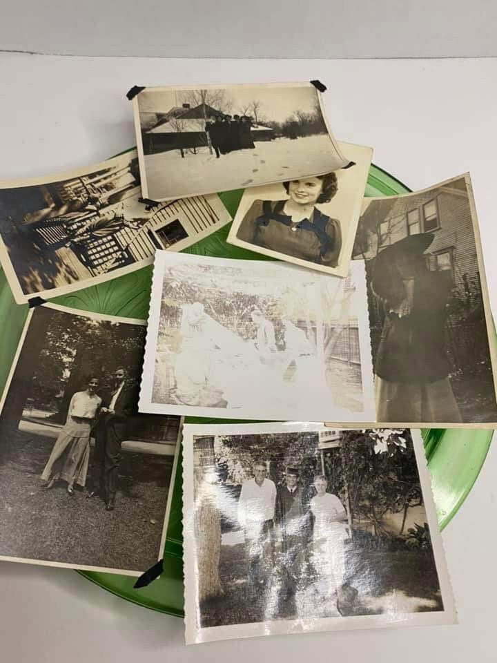 Vintage photo lot snapshot 1910-1950 black & white military,art,fox hunting etc