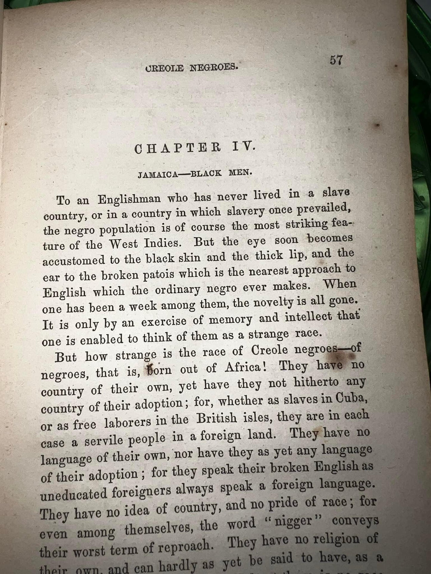 Antique travel The West Indies and the Spanish Main 1860 Jamaica African Americans