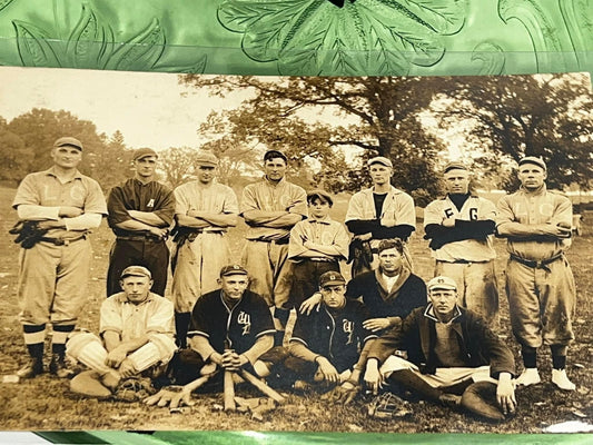 Antique early baseball photo 1900s