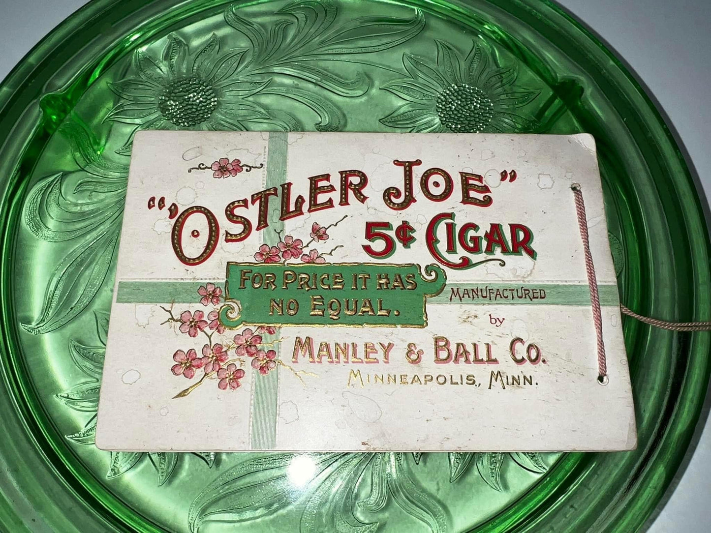 Antique Victorian Early cigar advertising Booklet w verse story ostler joe By George sims Circa — 1890-1900s