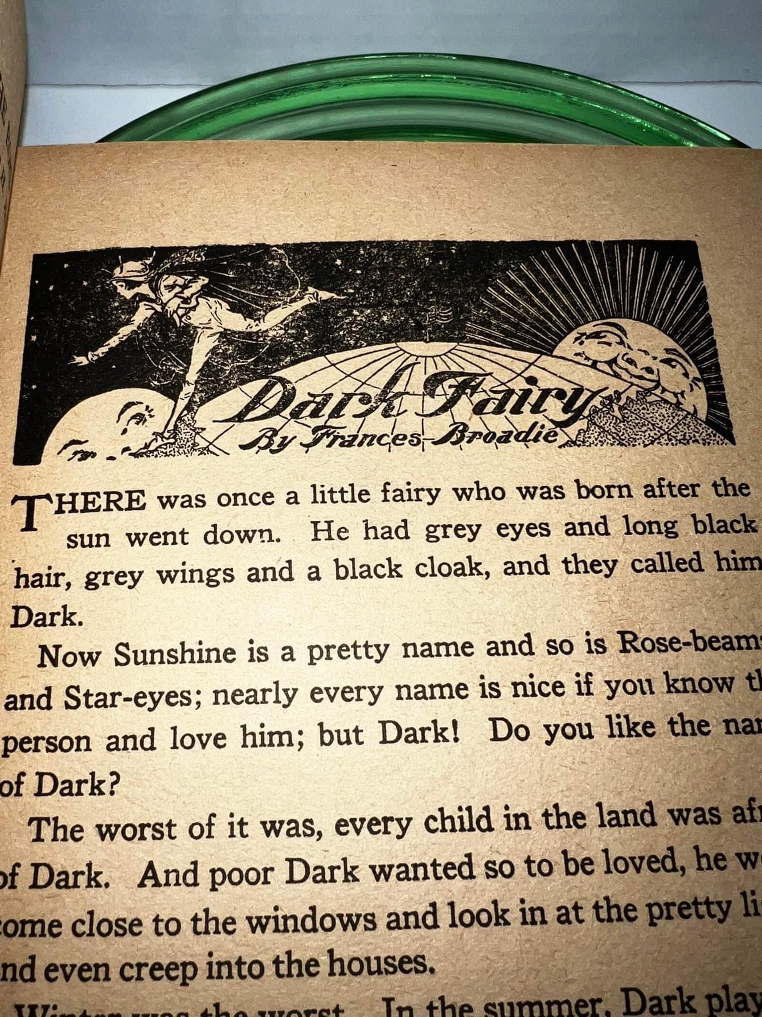 Antique Art Deco 1920s childrens book Nursery stories