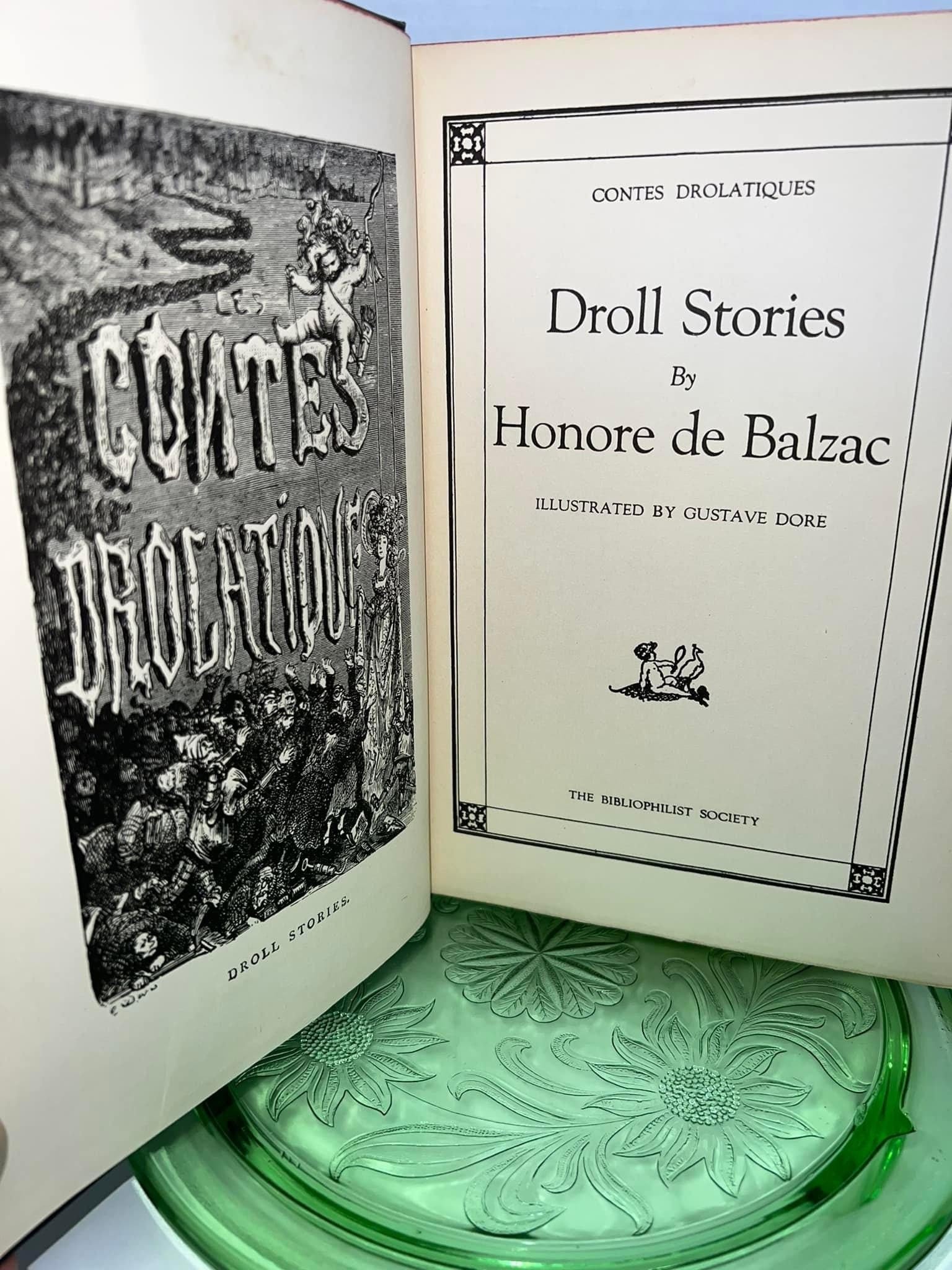 Antique Droll stories balzak Illustrated by : Gustave dore 1890s