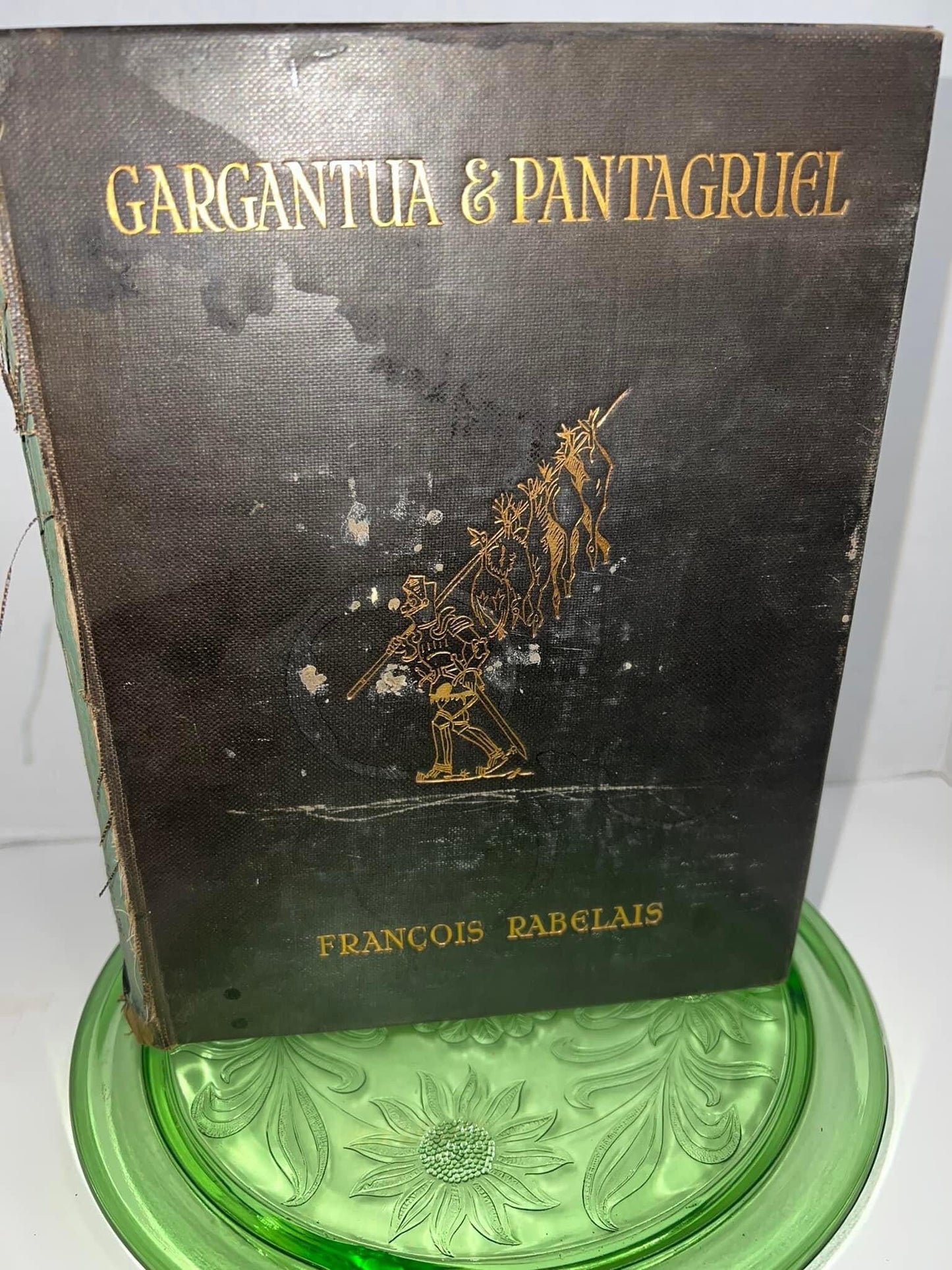 Vintage Art Deco gargantua and pantagruel C 1927 Limited edition 525 vignette illustrated