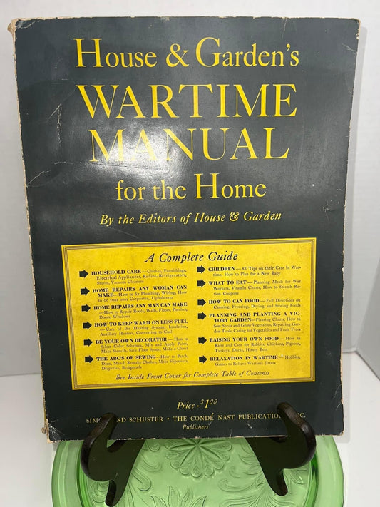 Vintage ww2 House & garden wartime manual 1943