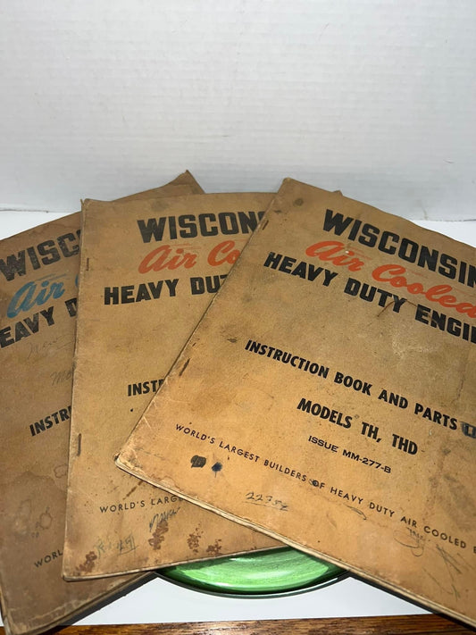 vintage catalogs 1950s Wisconsin air cooled heavy duty engines 3 trucking