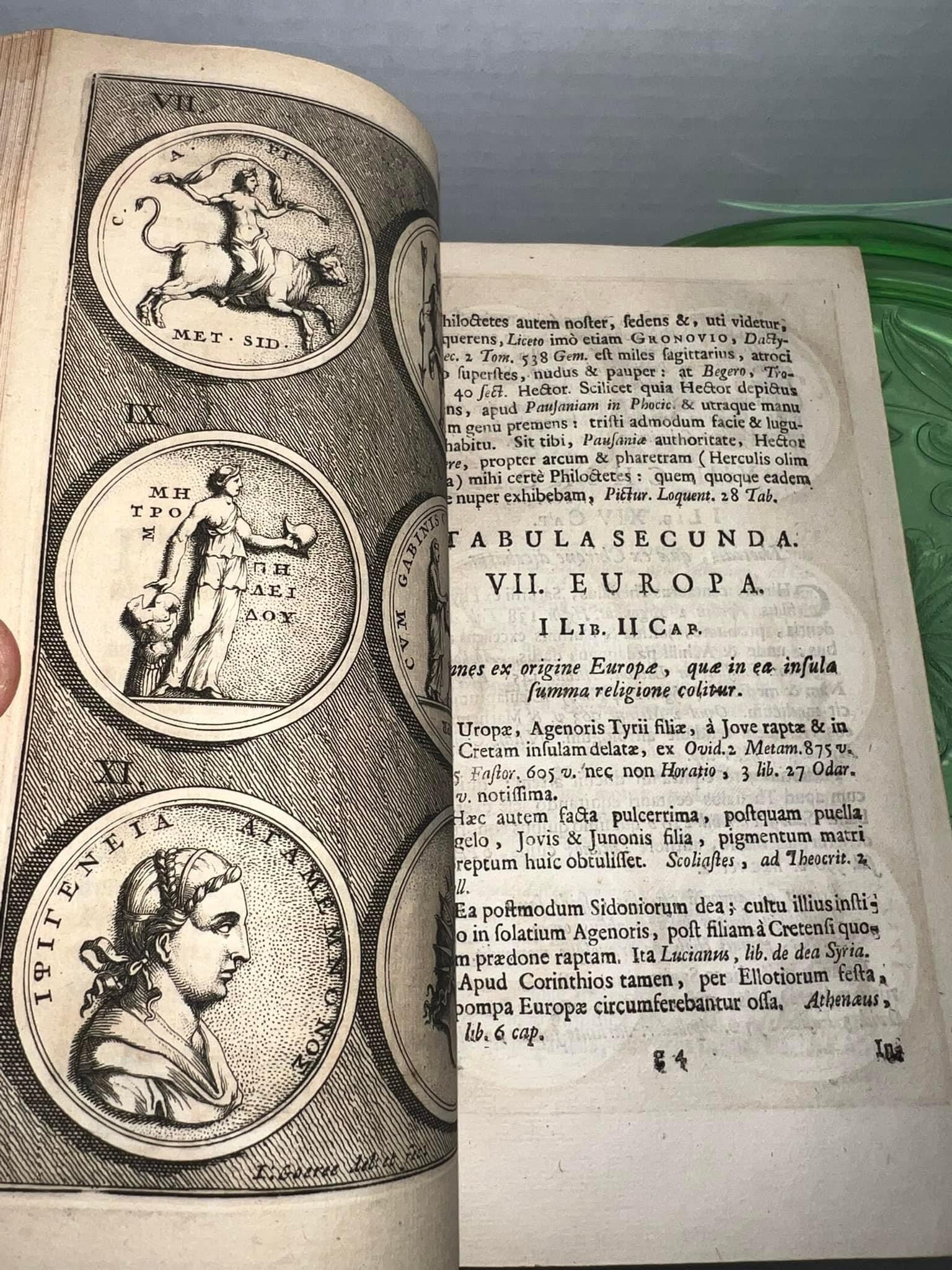 Antique pre revolutionary war Roman history 1703 Dictys of cretensis and dates of the Trojan war Into the air of the sernifs dolphin