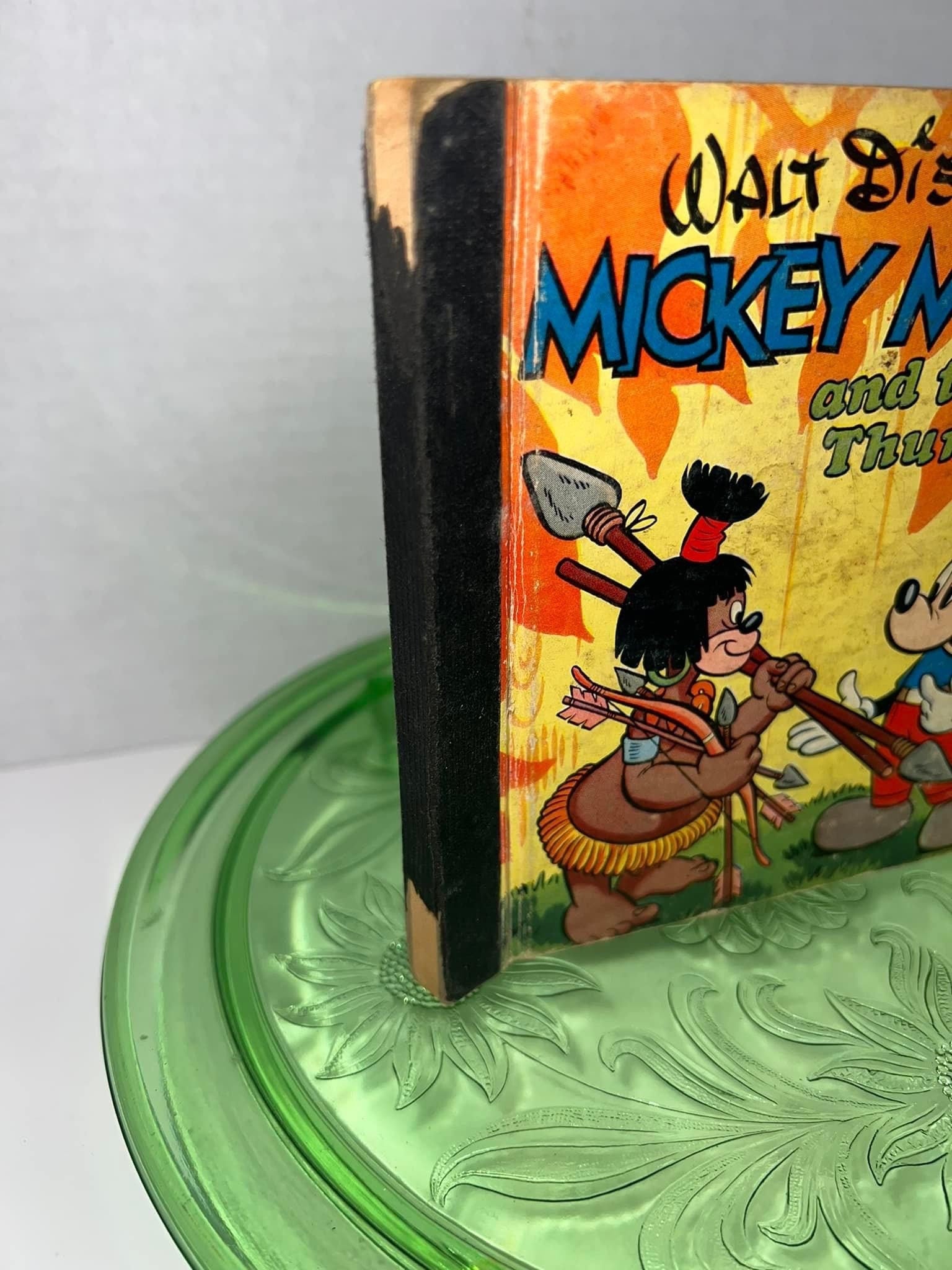 Vintage Walt Disney Mickey Mouse and the boy Thursday 1948