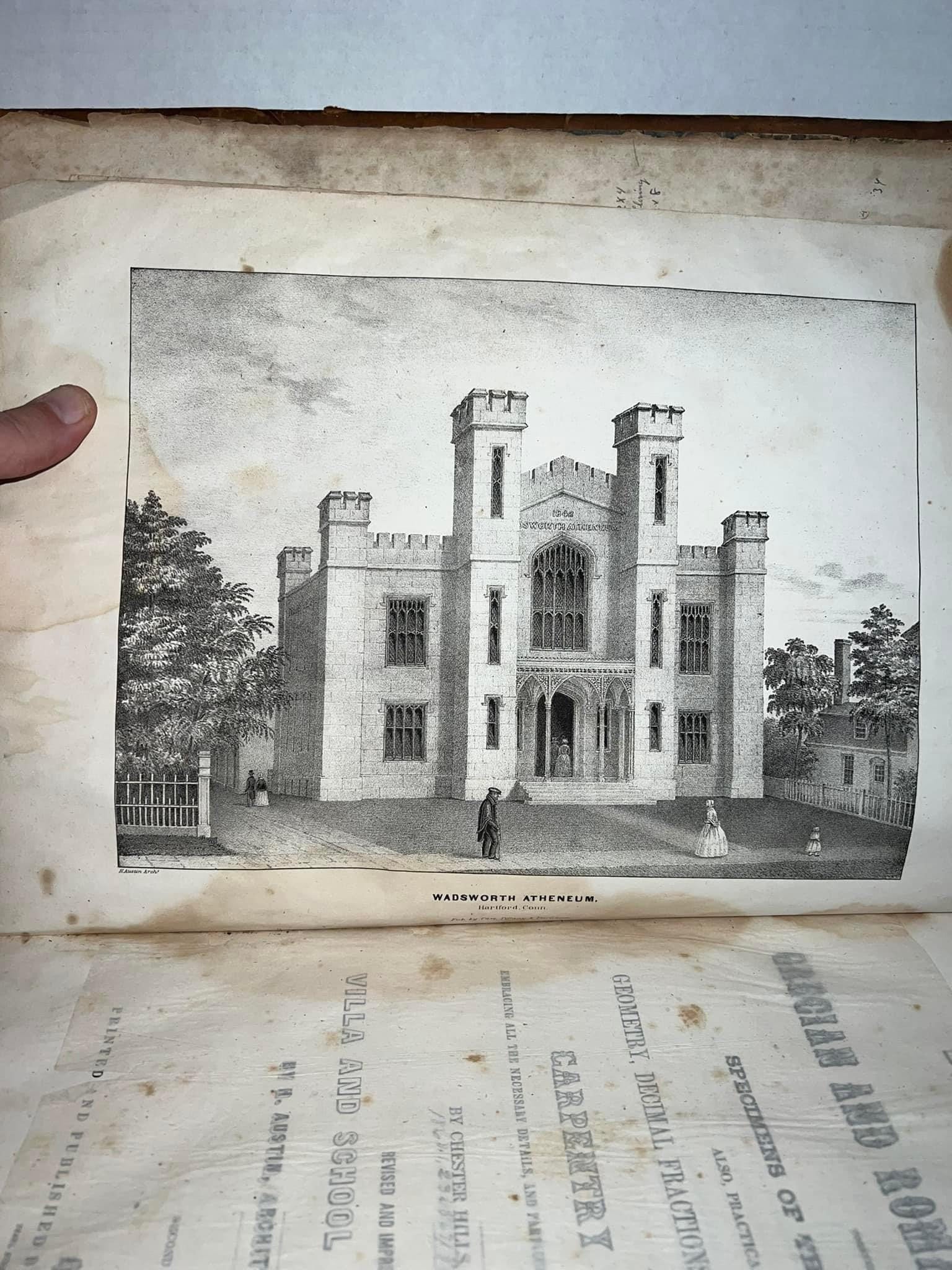 Antique 1847 The builders guide a practical treatise on Grecian and Roman architecture Together with specimens of the gothic style