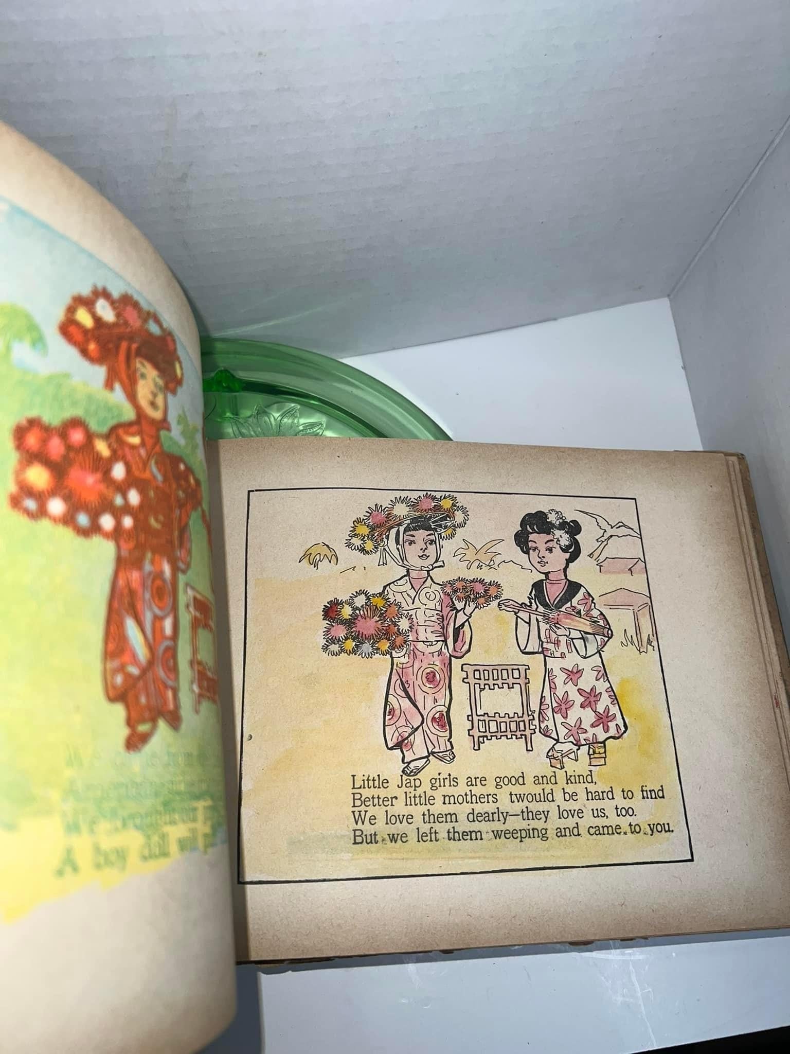 Antique 1907. Early coloring book Ideal coloring book