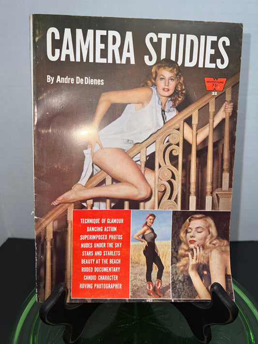 Vintage photography magazine 1958 camera studies nudes pin up girls