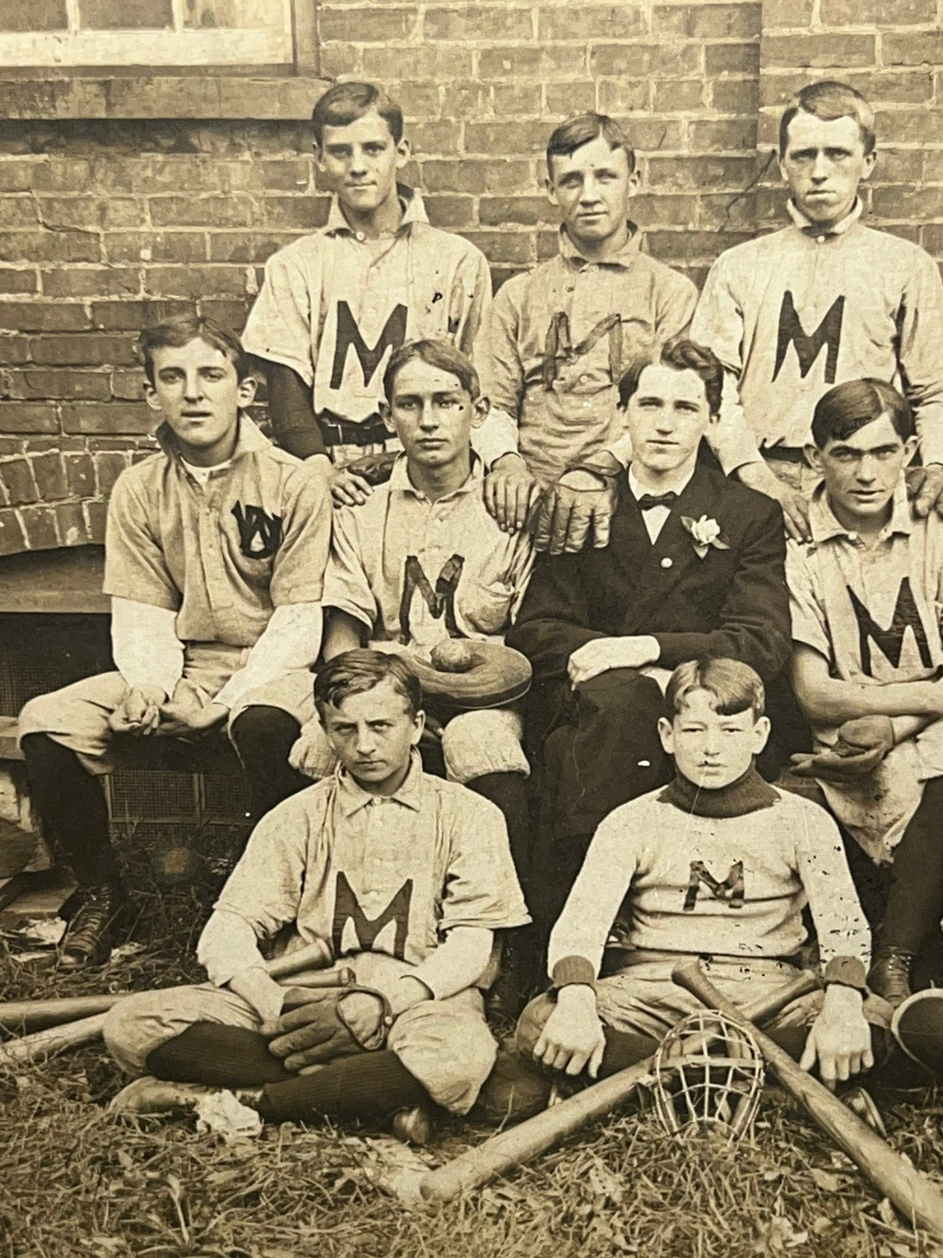 Antique baseball photo 1905 the monarch’s baseball team early vintage sports history