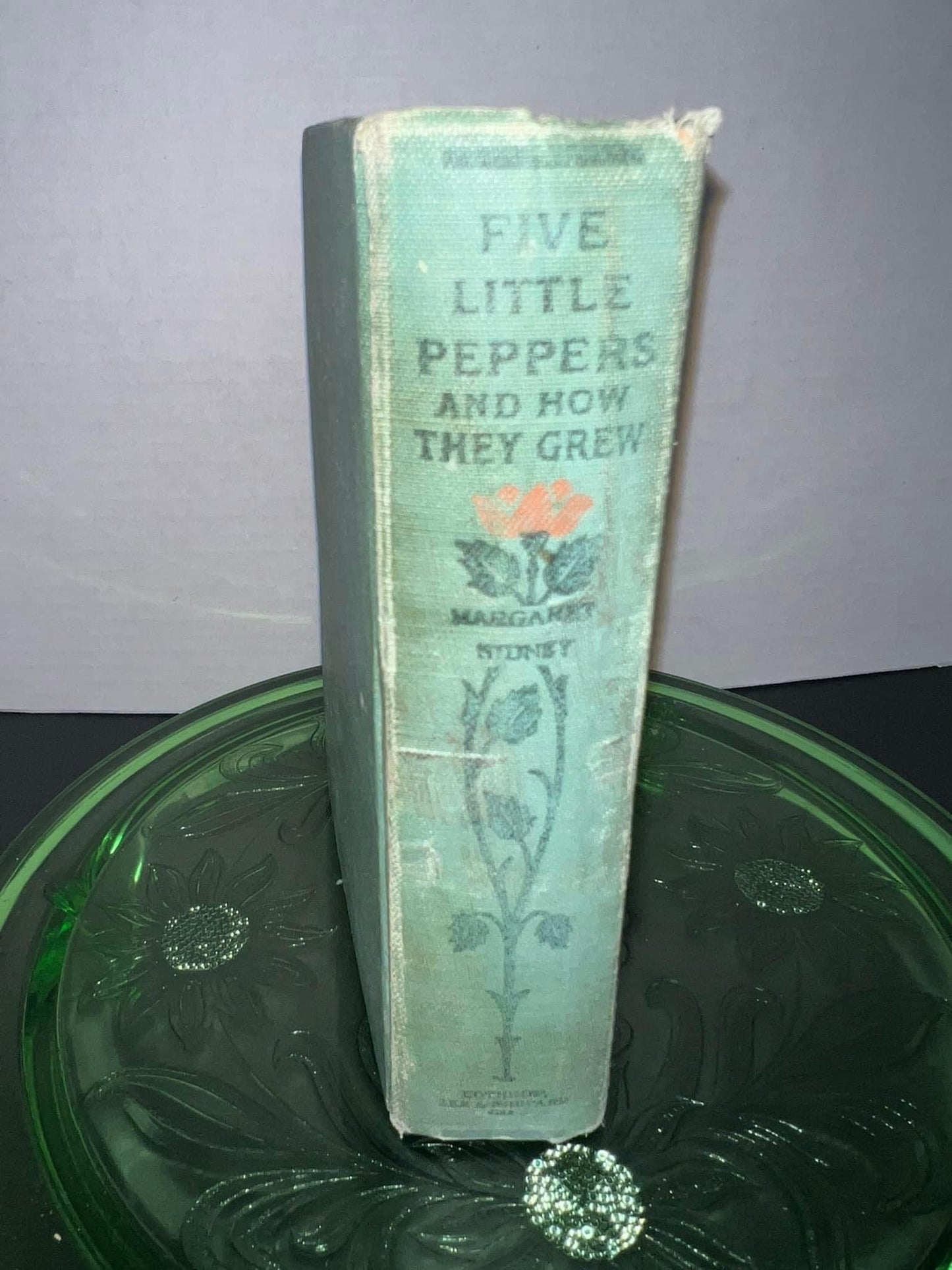 Antique 1909 Five little peppers and how they grew