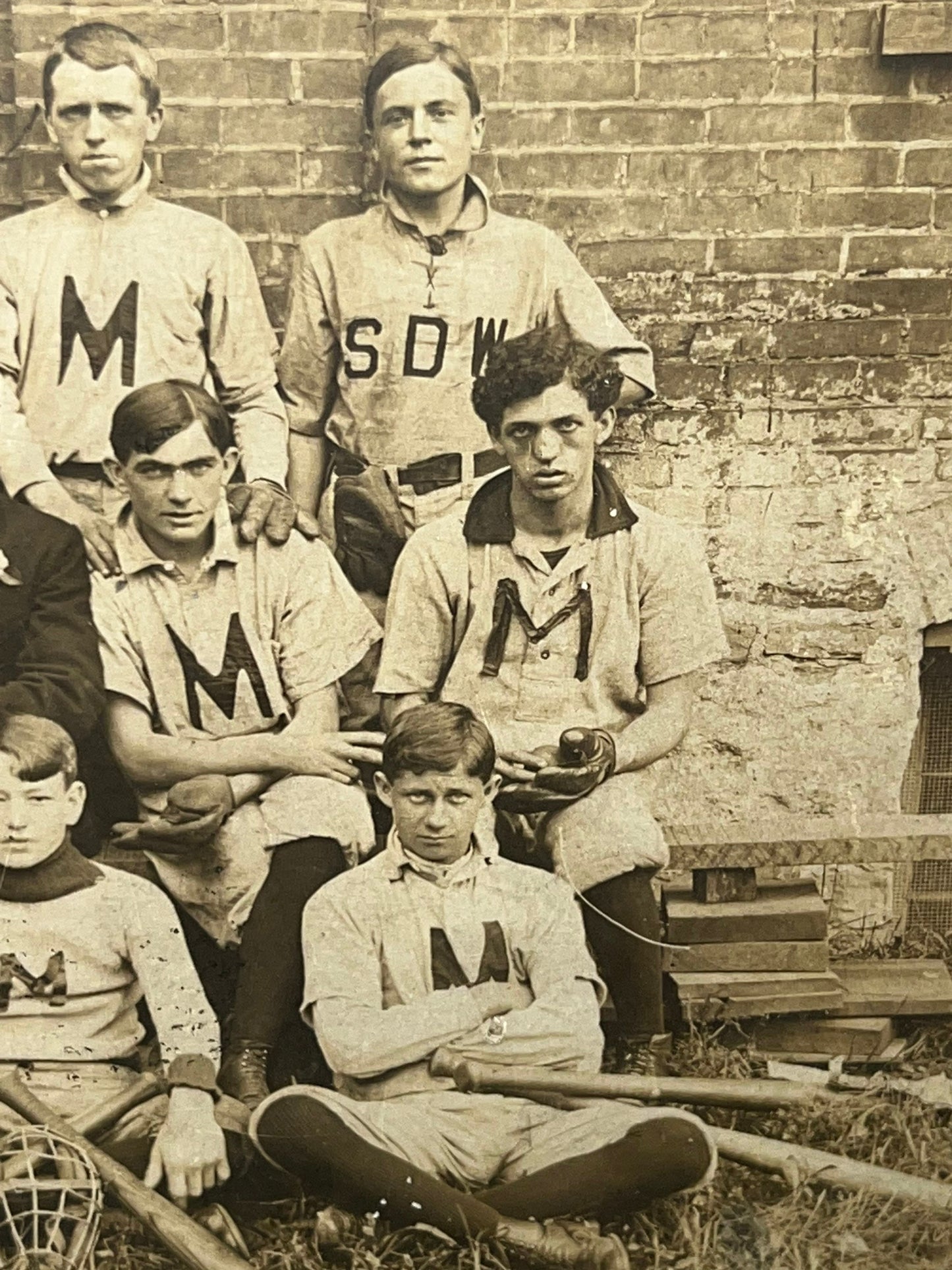 Antique baseball photo 1905 the monarch’s baseball team early vintage sports history