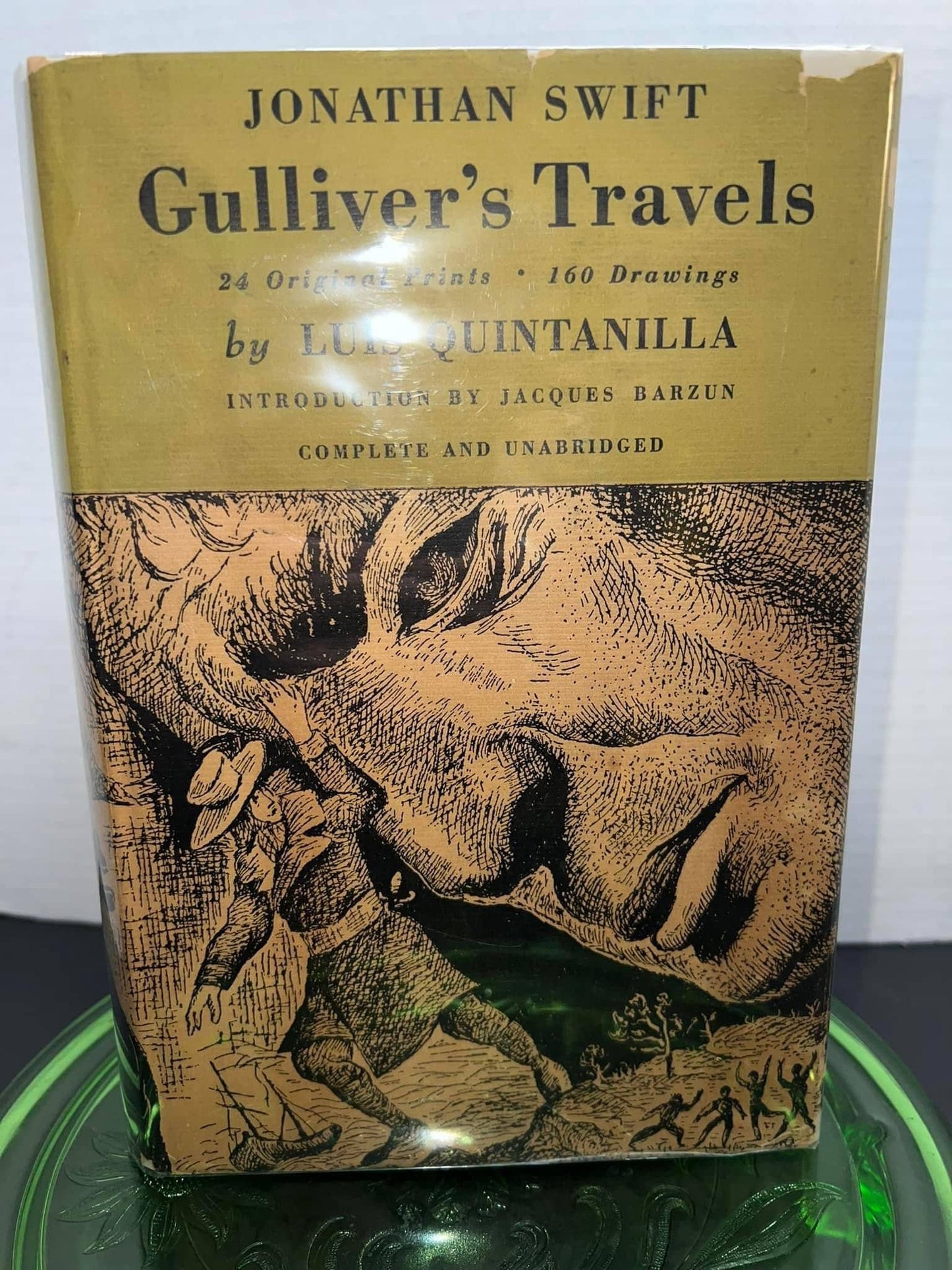 Vintage fairy tale Gulliver’s travels 24 original prints 160 drawings - Luis quintanilla 1947