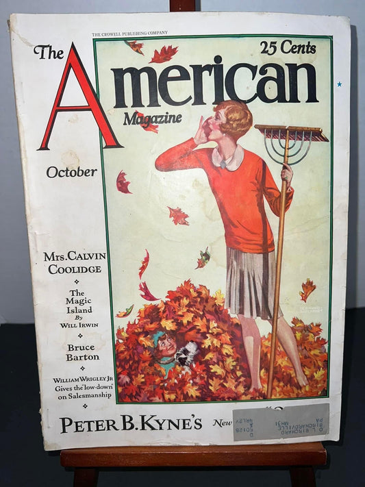 Antique Art deco 1928 - American magazine Great gas & oil advertising along w other