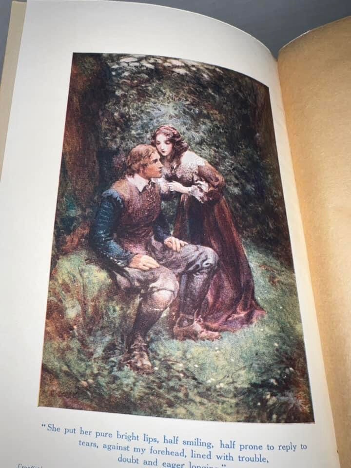 Antique 1900s Lorna doone - a romance of er moor Rd Blackmore Illustrated - western moors edition
