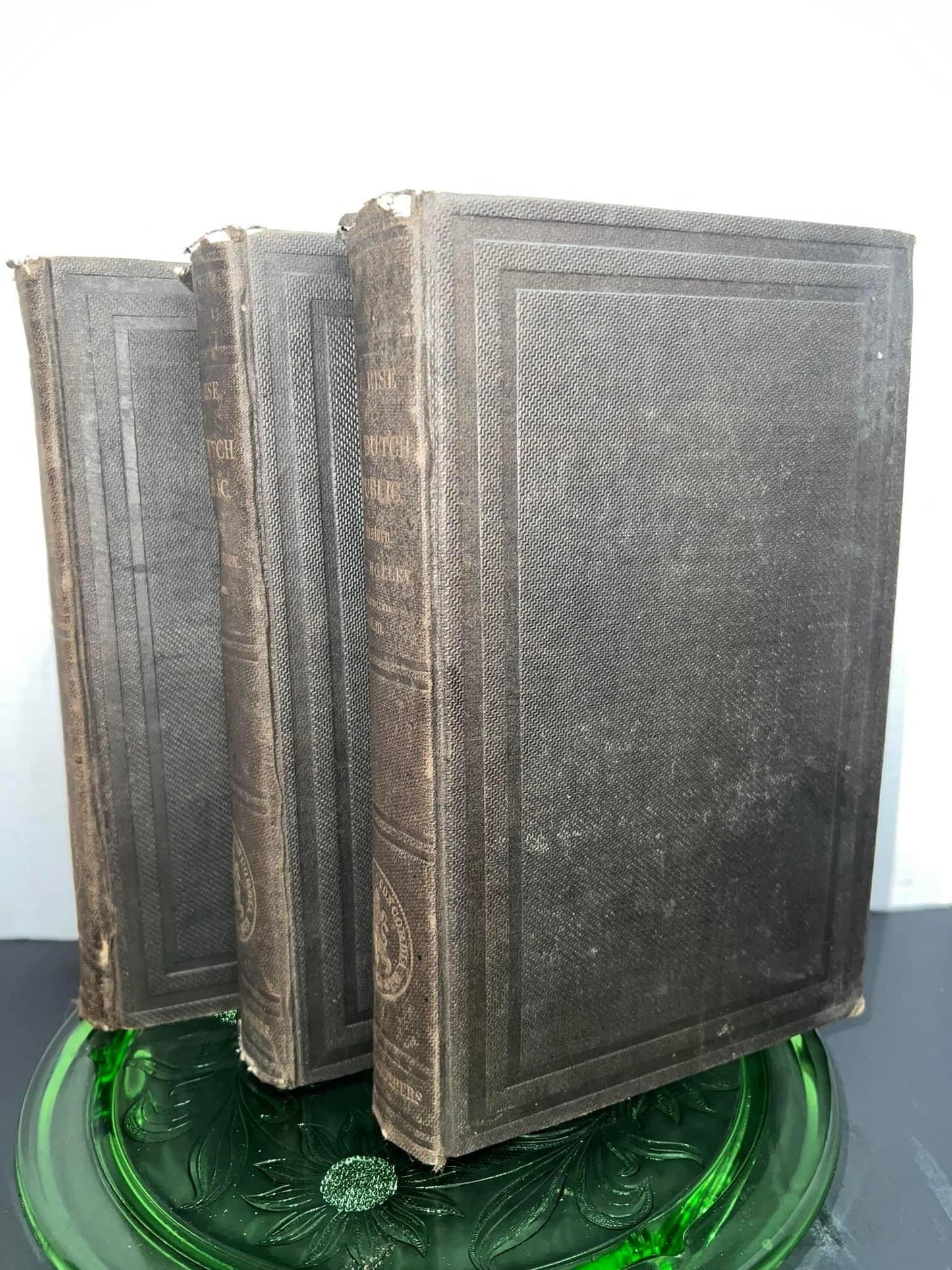 Antique civil war era 1862 - 3 volume set The rise of the dutch republic a history John lothrop motley