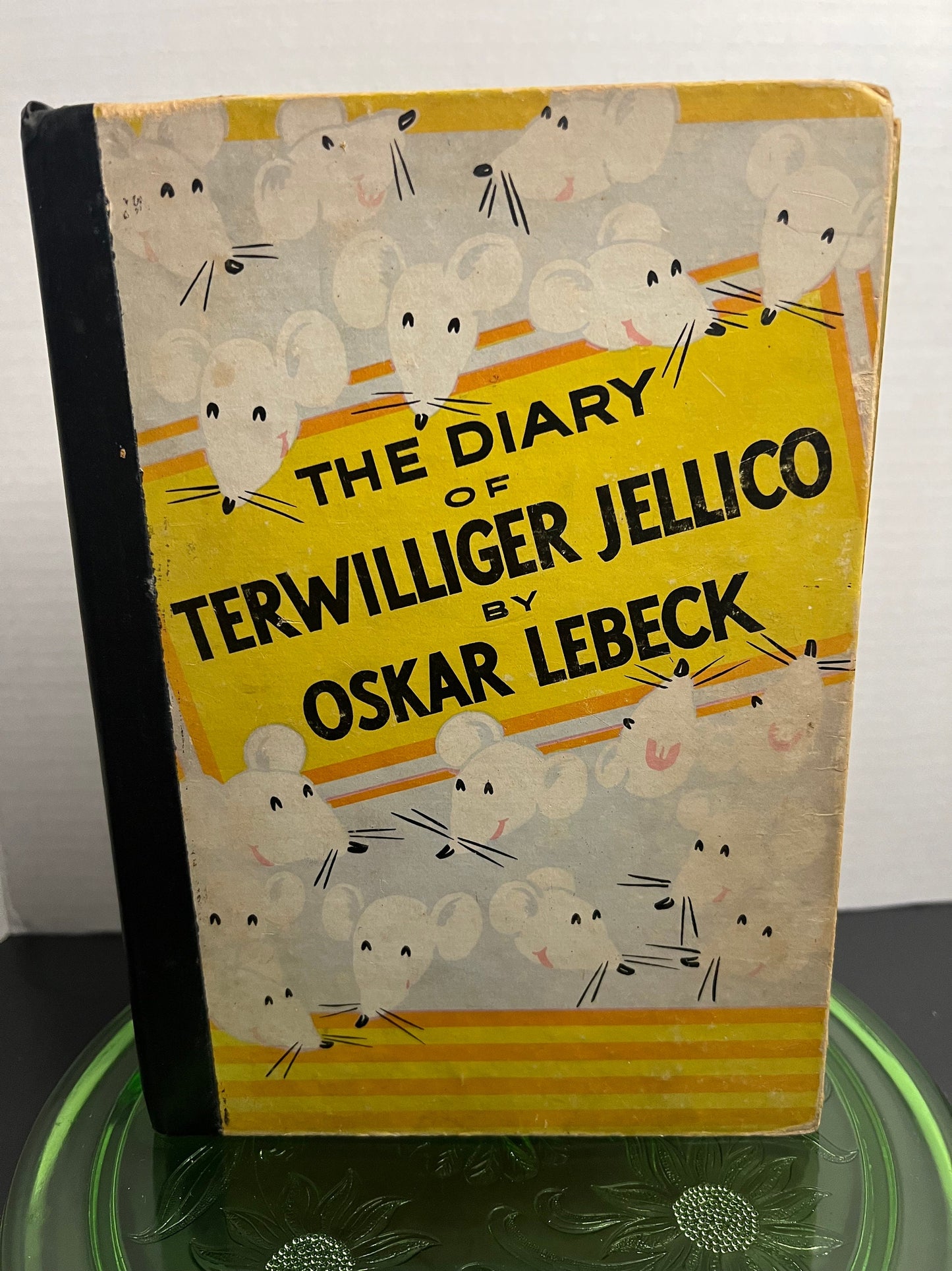 Antique Art deco children’s book the diary of terwilliger jellico illustrated 1935