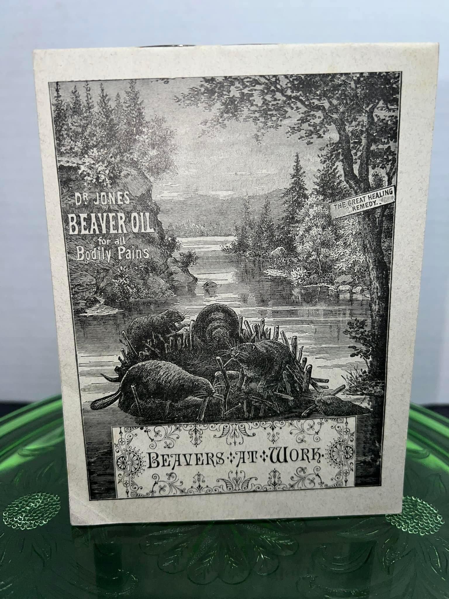 Antique medical Early 1900s - quack medicine booklet Dr. Jones beaver oil for all bodily pains