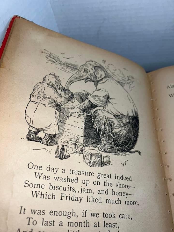 Antique Victorian children’s book lot scrappers lot profusely illustrated junk journal alt art 1890s