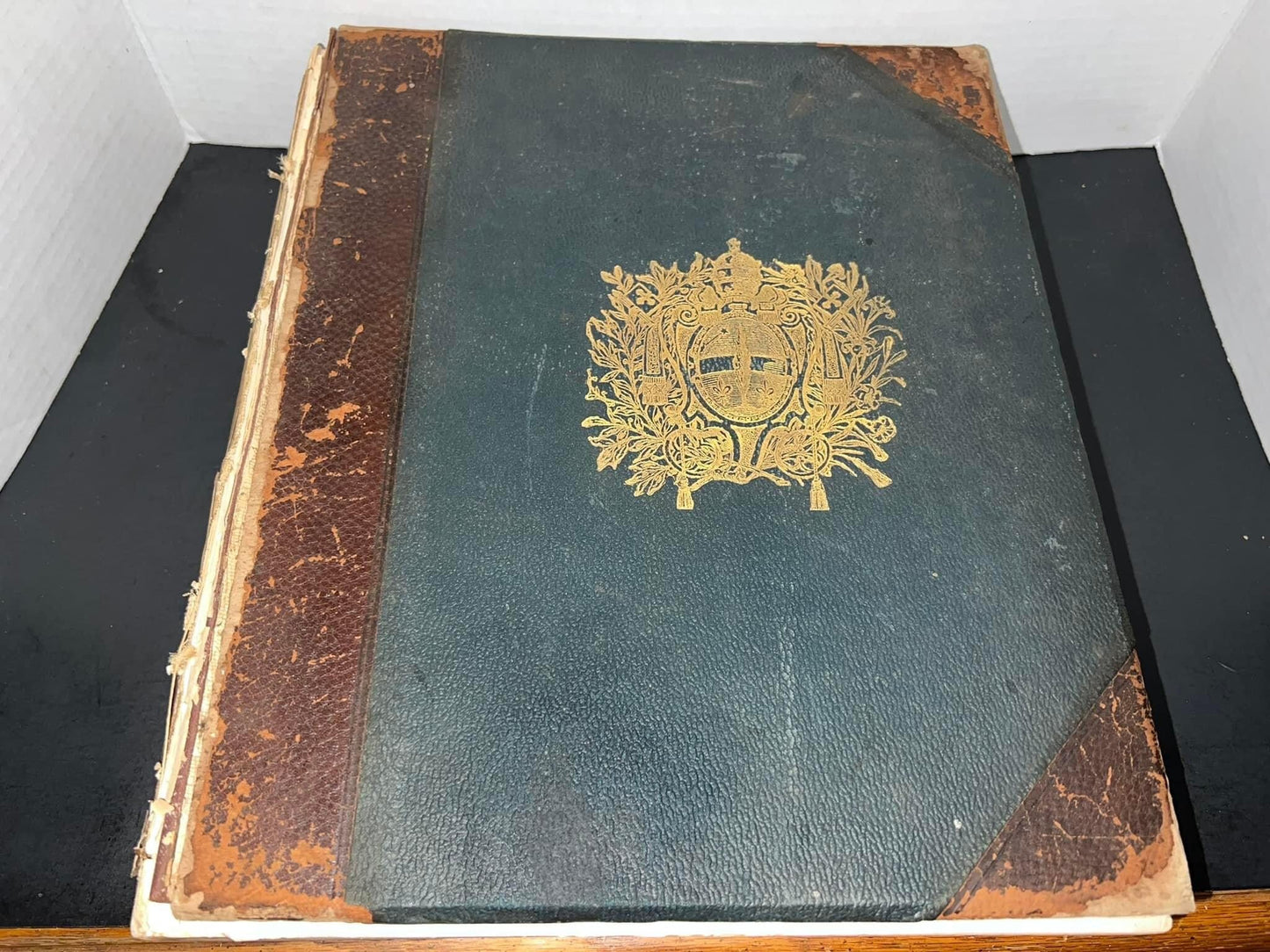 Antique 1895 Glories if the Catholic Church — Art , architecture and history Profusely illustrated